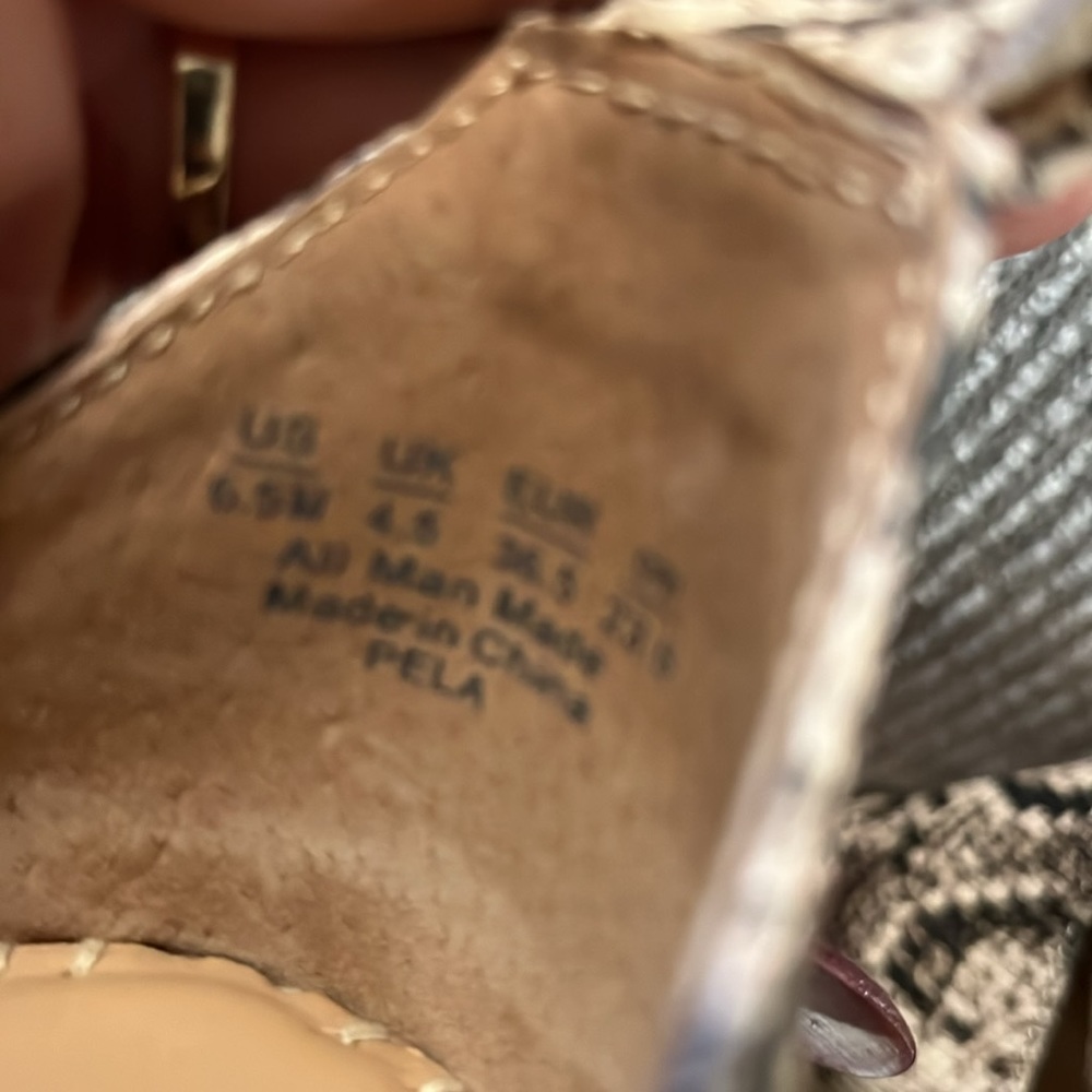 Franco Sarto Python Sandal - image 6